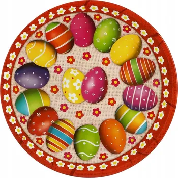 Talíř Vánoční talíř, VELIKONOČNÍ, na dort, bonbóny, ovoce, kraslice
