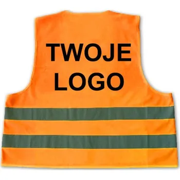 Reflexní vesta s potiskem výstražná velikost M