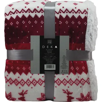 deka AKCE Mikroflanelová deka s beránkem vzor C