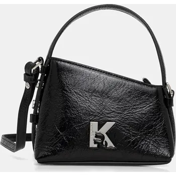 Kabelka Kožená kabelka Karl Lagerfeld Jeans B1W30189 černá 99X, vel. ONE SIZE