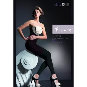 Dámské punčochy Dámské legíny Anette 120 DEN - 4 (L) / mocca