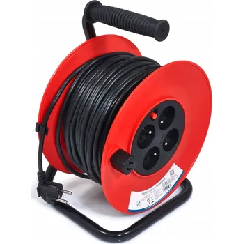 Napájecí kabel Prodlužovací zahradní kabel Aigostar Prodlužovací Kabel 40 m, 4 ks černý