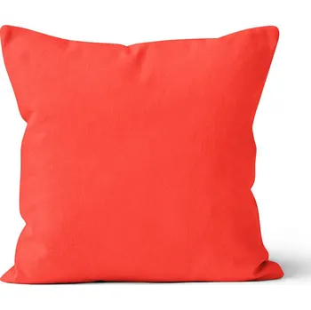 Bytový textil TipTrade s.r.o. Mikroplyšový polštář 40x40 cm Korálový