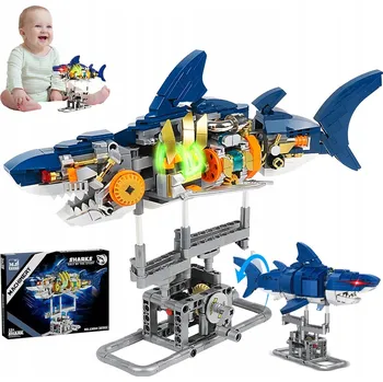 ostatní stavebnice KREATIVNÍ SADA ŽRALOK STAVEBNICE S POHYBLIVÝMI DÍLY