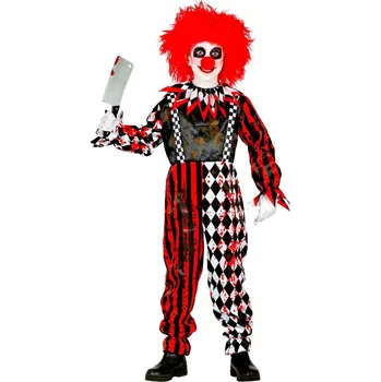 Karnevalový kostým KOSTÝM HOROR CLOWN 140