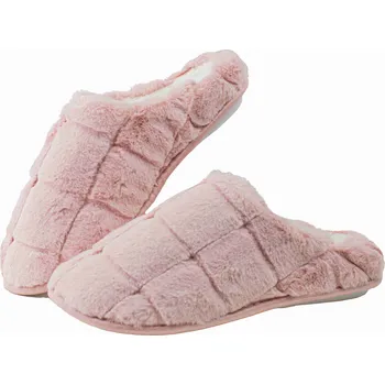 Dámské pantofle Pantofle s kožíškem, nazouvací, růžové Captain Mike 38