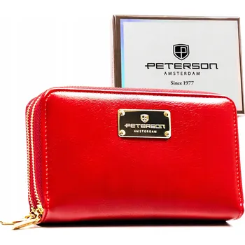 Peterson peněženka eko kůže červená - dámská