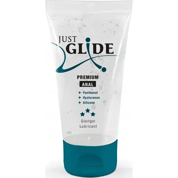 Lubrikační gel Gel bez zápachu, zvlhčující Just Glide, bez chuti, 50 ml