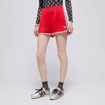 Dámské kraťasy Adidas Šortky 3S Sprinter Červená 36