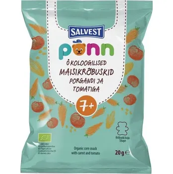 dětská jídelní sada SALVEST Ponn BIO Rajčatové křupky (20 g) Expirace