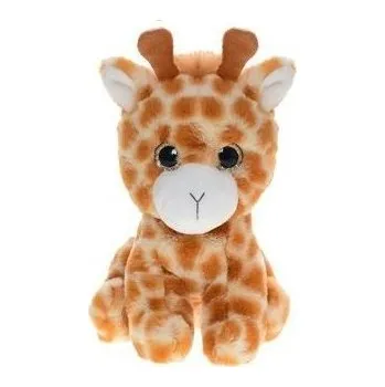 plyšák Mikrotrading Zvířátko safari, velké oči 20 cm