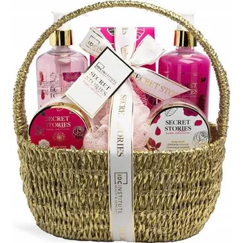 Kosmetická sada IDC VELKÁ SADA KOSMETIKY VÁNOČNÍ DÁRKOVÁ DÁREK KOŠ NA TĚLO A DO KOUPELE