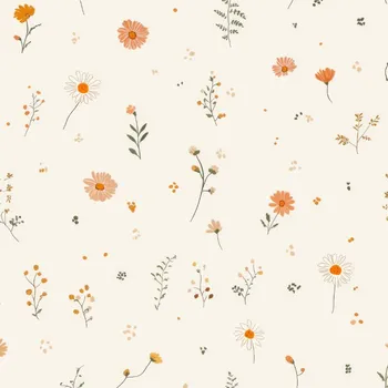 Dvojitá gázovina / mušelín premium podzimní minimal