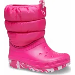 Crocs Classic Neo Puff Boot Candy Pink
