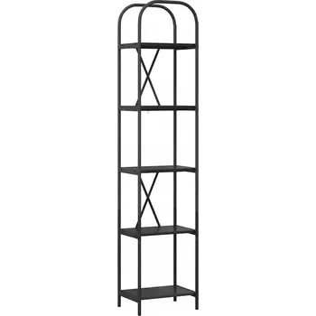 Knihovna Police dřevotřísková VidaXL 30 x 40 cm dub černý