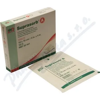 Krytí na ránu Krytí Suprasorb G hydrogel.10x10cm 5ks