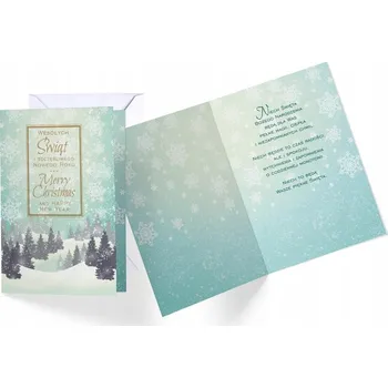 Obraz Vánoční přání 11,7 x 16,6 cm