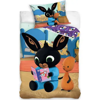 Povlečení Povlečení do postýlky Zajíček Bing Čtení Pohádek