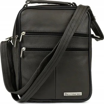 Beltimore sportovní taška z pravé kůže, bez vzoru