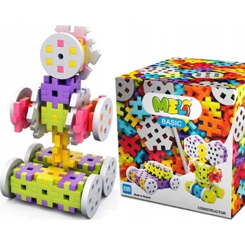 ostatní stavebnice Meli Basic Constructor 200 dílů Stavebnice 50035