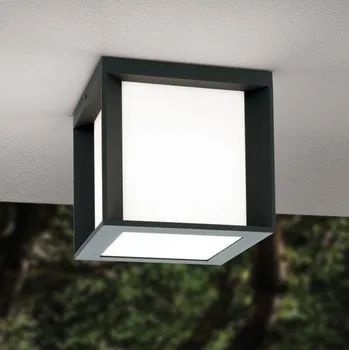 Koupelnové svítidlo Orion AL_11-1208_ANTHR. Hliníkové venkovní svítidlo HENRY antracitové IP44