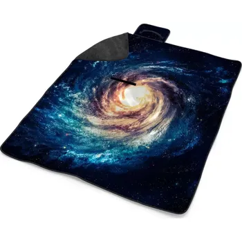 deka Sablio Plážová deka Světelný vír: 200x140 cm