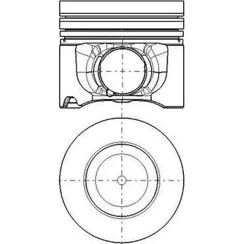Motor automobilu Píst MAHLE 028 PI 00178 000