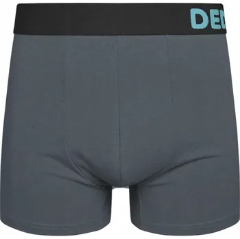 Pánské spodní prádlo Pánské boxerky ŠEDÉ DEDOLES 938 vel. M