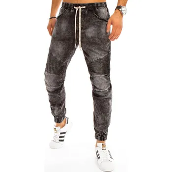 Pánské kalhoty PÁNSKÉ JOGGER JEANS KALHOTY ux3225 - 34