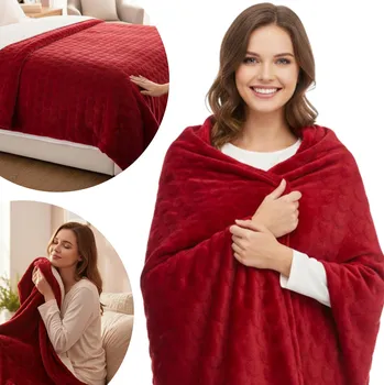 deka Deka DOMAREX polyester 130 cm x 160 cm červená