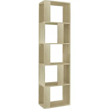 Knihovna Regál VidaXL 45 cm x 159 cm x 24 cm dub sonoma