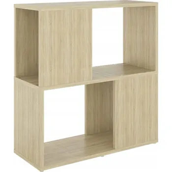 Knihovna Regál na knihy, dub sonoma, 60x24x63 cm