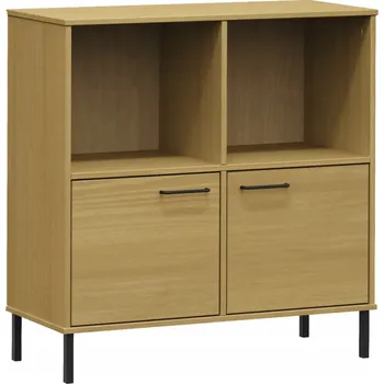 Knihovna Regál VidaXL 35 x 90,5 x 90 cm Dub hnědý