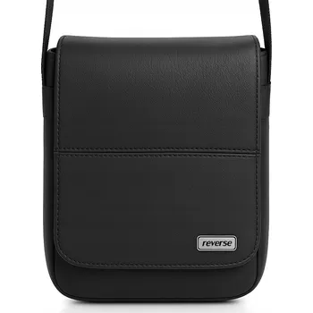 PÁNSKÁ TAŠKA PŘES RAMENO TAŠTIČKA KABELKA PŘES RAMENO DO PRÁCE UNISEX PRAVÁ KŮŽE