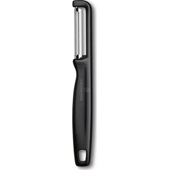 Kuchyňská škrabka Univerzální škrabka Victorinox Iota vroubkovaná černá