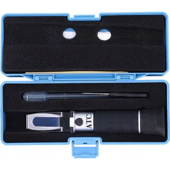 REFRAKTOMETR MĚŘIČ BRIX DVOJITÁ STUPNICE RUČNÍ