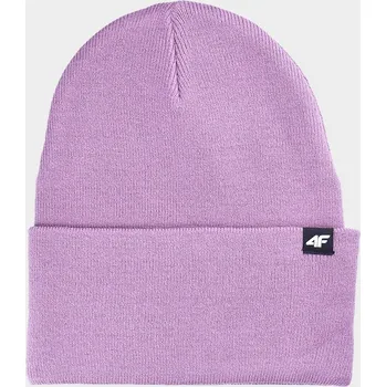 Čepice 4F zimní čepice beanie černá, univerzální velikost