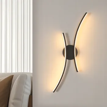 Nástěnné svítidlo Nástěnné svítidlo Riserva černé, integrovaný LED zdroj 18 W