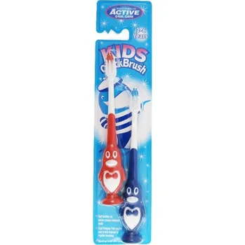 Zubní kartáček Kartáček na zuby Beauty Formulas manuální vícebarevný 2 ks Věk 3+