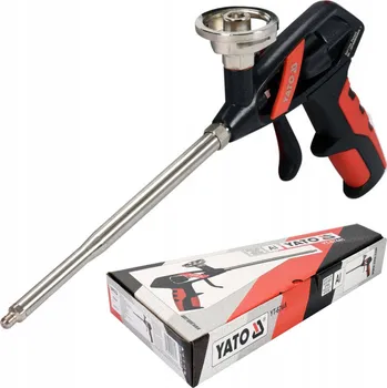 Vytlačovací pistole Pneumatická pistole na montážní pěnu Yato s nožem 18 mm