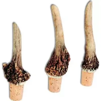 Zátka z daňčího špičáku.