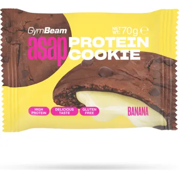 ASAP Protein Cookie - GymBeam Příchuť: banán, Balení (g): 70 g