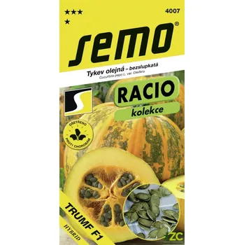 Semeno Tykev plazivá - Trumf F1 (SM 381/18 BS) - olejná, bezslupkatá 11s - série RACIO