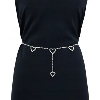 Opasek Little Angel Stříbrný pásek - dámský