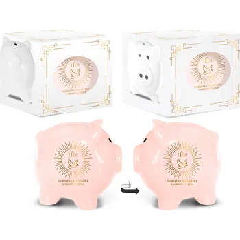 Vrták PRASÁTKO POKLADNIČKA DÁREK KE SVATÉMU PŘIJÍMÁNÍ