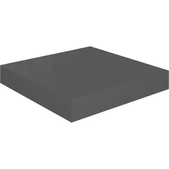 police Police MDF deska VidaXL 23 x 23 cm, odstíny šedé