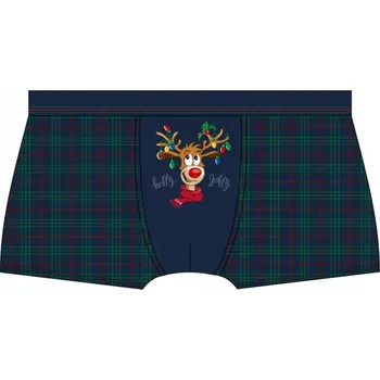 Pánské spodní prádlo Vánoční boxerky Cornette 007/63 Rudolph # L