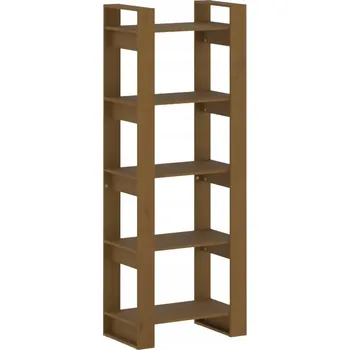 Knihovna Regál VidaXL 60 x 35 x 160 cm, odstíny hnědé