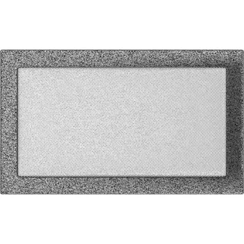 Větrací mřížka Mřížka výdechová lakovaná Kratki černá