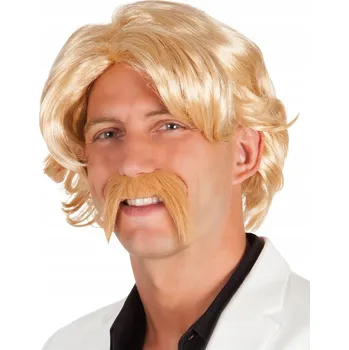 Karnevalová paruka Boland paruka polodlouhé blond kudrnaté vlasy